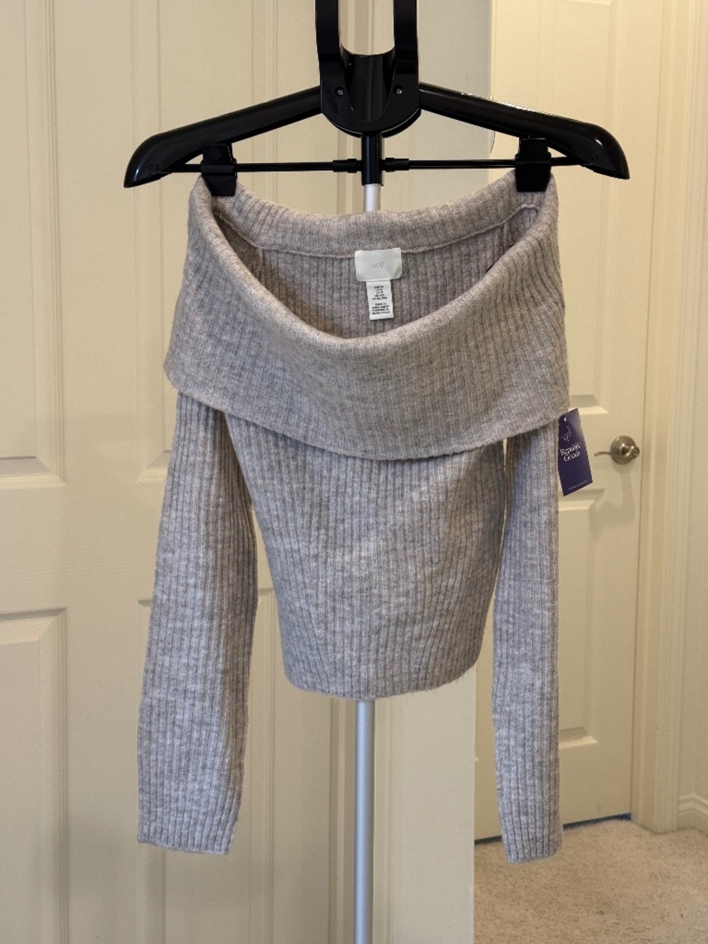 H&M Off-Shoulder Sweater